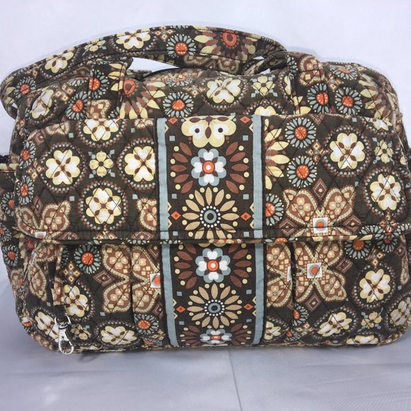 Vera Bradley - Diaper Bag - Brown - Picture 1 of 12